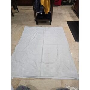 Threshold‎ 49x62 Flat Sheet Bedding 100% Cotton White with Gray